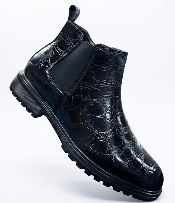 CASUAL WEAR BLACK CHELSEA BOOT
